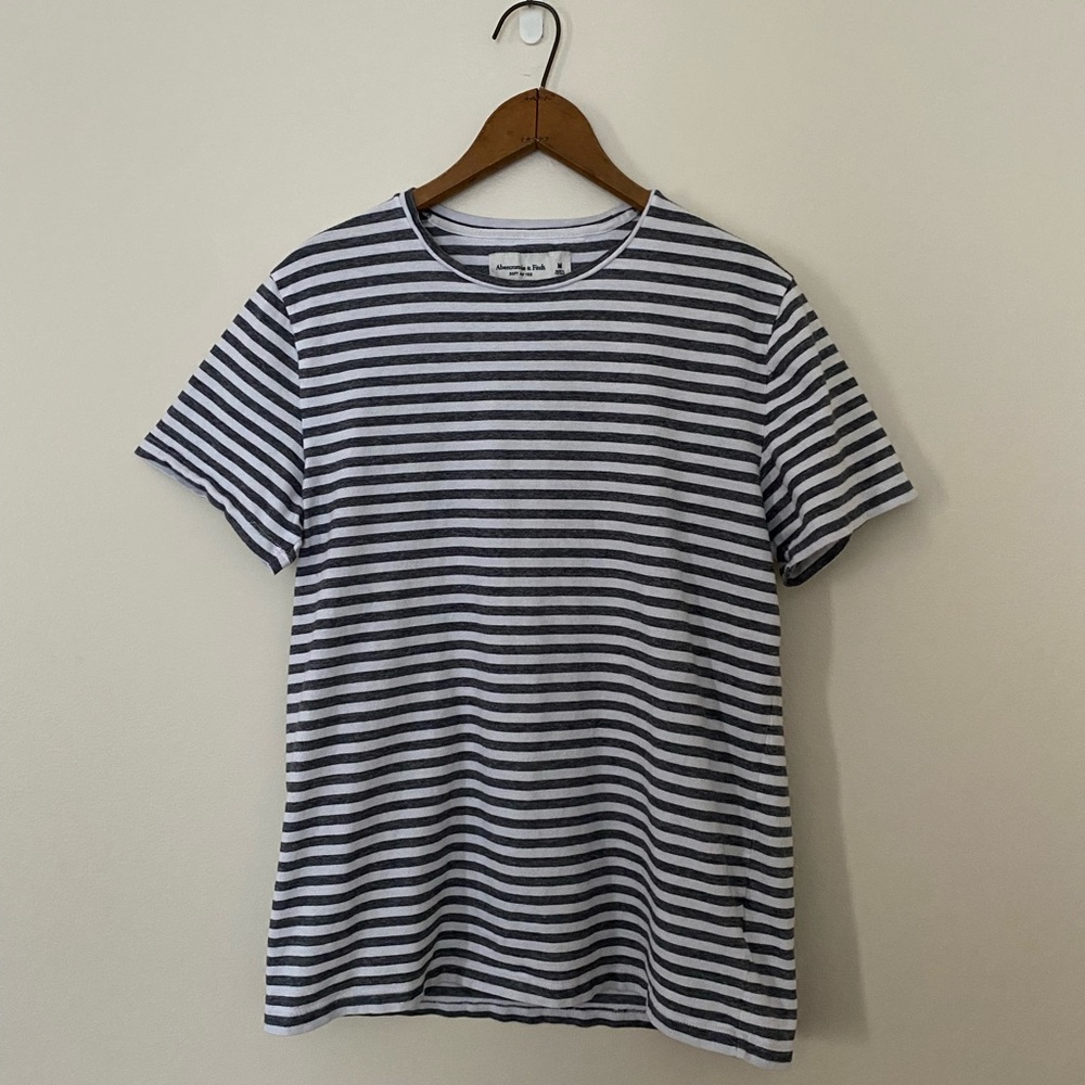 Abercrombie and Fitch Soft Striped T Shirt